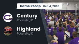 Recap: Century  vs. Highland  2018