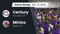 Recap: Century  vs. Minico  2018