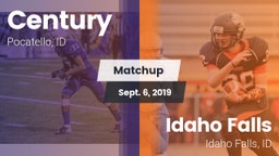 Matchup: Century  vs. Idaho Falls  2019