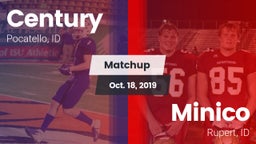 Matchup: Century  vs. Minico  2019