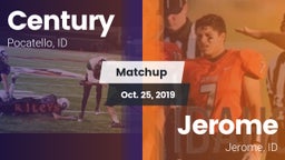 Matchup: Century  vs. Jerome  2019