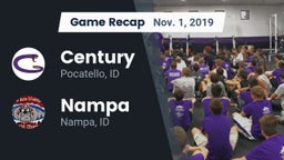 Recap: Century  vs. Nampa  2019