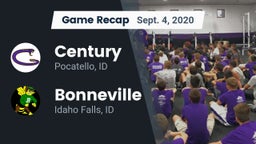 Recap: Century  vs. Bonneville  2020