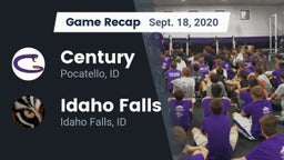 Recap: Century  vs. Idaho Falls  2020