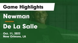 Newman  vs De La Salle Game Highlights - Oct. 11, 2022