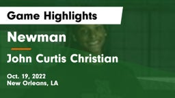 Newman  vs John Curtis Christian  Game Highlights - Oct. 19, 2022