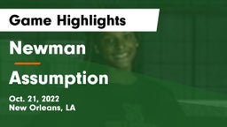 Newman  vs Assumption  Game Highlights - Oct. 21, 2022