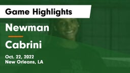 Newman  vs Cabrini  Game Highlights - Oct. 22, 2022
