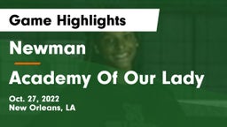 Newman  vs Academy Of Our Lady Game Highlights - Oct. 27, 2022