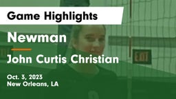 Newman  vs John Curtis Christian  Game Highlights - Oct. 3, 2023