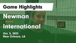Newman  vs International Game Highlights - Oct. 5, 2023