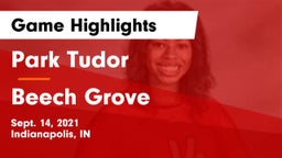 Park Tudor  vs Beech Grove  Game Highlights - Sept. 14, 2021