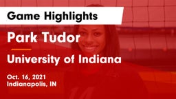 Park Tudor  vs University  of Indiana Game Highlights - Oct. 16, 2021