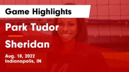 Park Tudor  vs Sheridan Game Highlights - Aug. 18, 2022