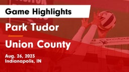 Park Tudor  vs Union County  Game Highlights - Aug. 26, 2023