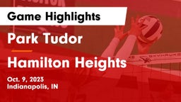 Park Tudor  vs Hamilton Heights  Game Highlights - Oct. 9, 2023