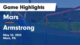 Mars  vs Armstrong Game Highlights - May 24, 2024