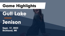 Gull Lake  vs Jenison Game Highlights - Sept. 17, 2022