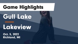 Gull Lake  vs Lakeview Game Highlights - Oct. 5, 2022