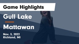 Gull Lake  vs Mattawan Game Highlights - Nov. 3, 2022