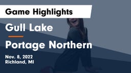 Gull Lake  vs Portage Northern Game Highlights - Nov. 8, 2022