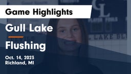 Gull Lake  vs Flushing  Game Highlights - Oct. 14, 2023
