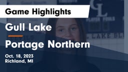 Gull Lake  vs Portage Northern  Game Highlights - Oct. 18, 2023