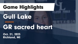 Gull Lake  vs GR sacred heart Game Highlights - Oct. 21, 2023