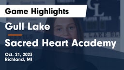 Gull Lake  vs Sacred Heart Academy Game Highlights - Oct. 21, 2023