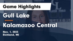 Gull Lake  vs Kalamazoo Central  Game Highlights - Nov. 1, 2023