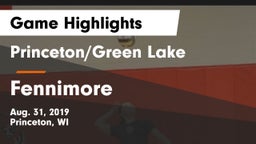 Princeton/Green Lake  vs Fennimore  Game Highlights - Aug. 31, 2019
