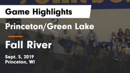 Princeton/Green Lake  vs Fall River  Game Highlights - Sept. 5, 2019