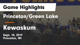 Princeton/Green Lake  vs Kewaskum  Game Highlights - Sept. 10, 2019