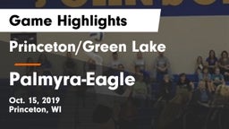 Princeton/Green Lake  vs Palmyra-Eagle Game Highlights - Oct. 15, 2019