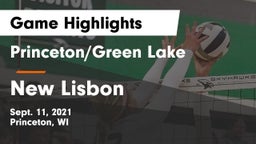 Princeton/Green Lake  vs New Lisbon  Game Highlights - Sept. 11, 2021