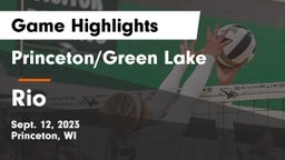 Princeton/Green Lake  vs Rio  Game Highlights - Sept. 12, 2023