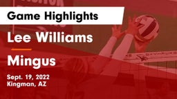 Lee Williams  vs Mingus Game Highlights - Sept. 19, 2022