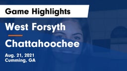 West Forsyth  vs Chattahoochee  Game Highlights - Aug. 21, 2021