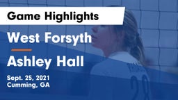 West Forsyth  vs Ashley Hall Game Highlights - Sept. 25, 2021