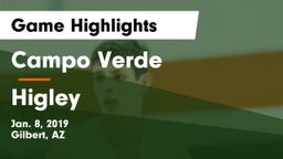 Campo Verde  vs Higley  Game Highlights - Jan. 8, 2019