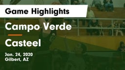 Campo Verde  vs Casteel  Game Highlights - Jan. 24, 2020