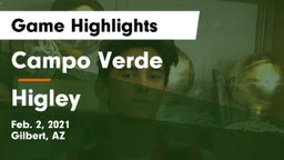 Campo Verde  vs Higley  Game Highlights - Feb. 2, 2021