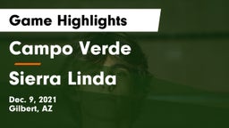 Campo Verde  vs Sierra Linda Game Highlights - Dec. 9, 2021