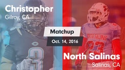 Matchup: Christopher High vs. North Salinas  2016