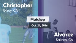 Matchup: Christopher High vs. Alvarez  2016