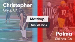 Matchup: Christopher High vs. Palma  2016