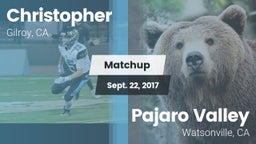 Matchup: Christopher High vs. Pajaro Valley  2017