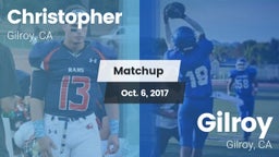 Matchup: Christopher High vs. Gilroy  2017