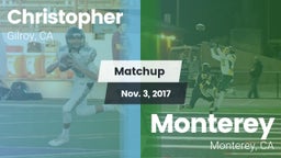 Matchup: Christopher High vs. Monterey  2017