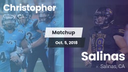 Matchup: Christopher High vs. Salinas  2018